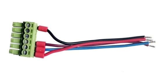 2EDGK350 6PIN złącze E1008 końcówki rurowe wkładka kabla pozbawiona izolacji niestandardowa wiązka przewodów ecu