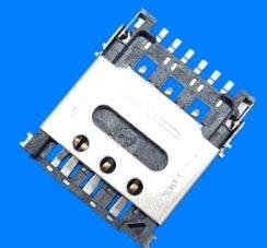Złącze gniazda karty SIM 6P 7P 1.50mm High Nano