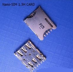 50 V 0,5 A 6-stykowe złącza Push Pull Nano SIM Card