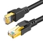 Cat6 6 stóp 10-portowa wiązka przewodów, kable sieciowe Ethernet